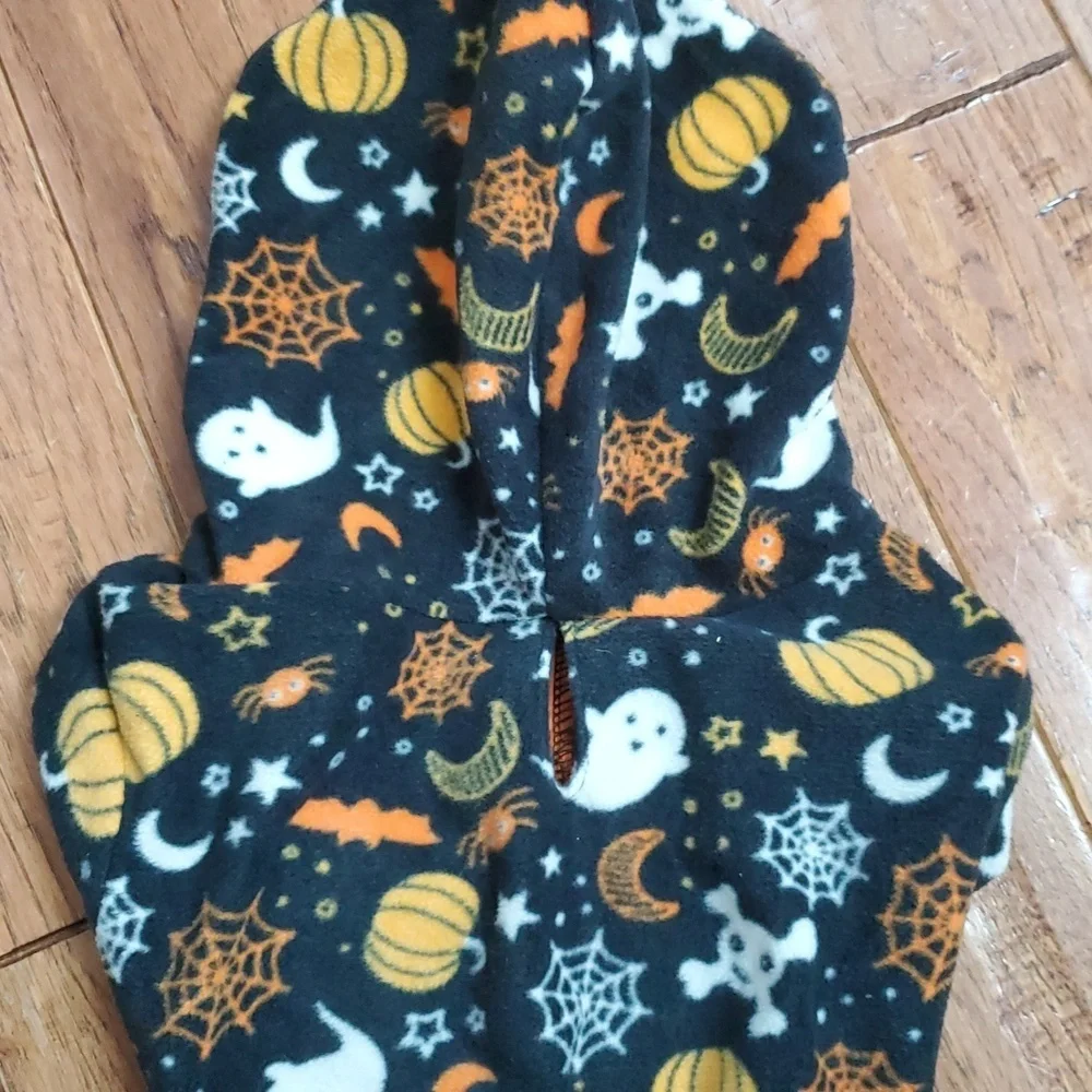 Bootique Halloween Allover Printed Fleece Themed Dog Hoodie